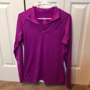 Fitted Nike Pro running sweatshirt